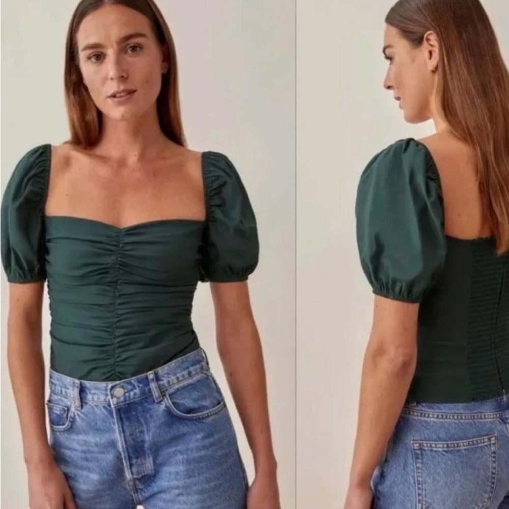 Reformation Radish Top - size 8